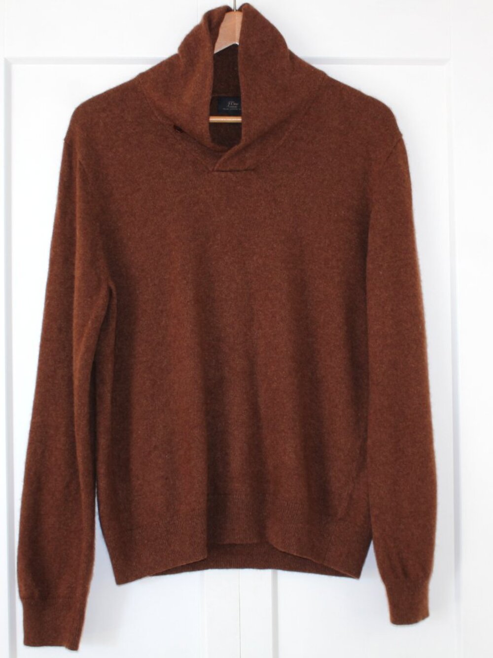 J Crew Shall-collar Cashmere Pullover Sweater - Picture 3 of 6